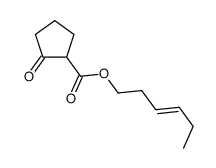 (Z)-3-hexenyl 2-oxocyclopentanecarboxylate Structure