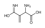 2-amino-3-carbamoylbut-3-enoic acid Structure