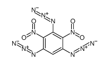 1,3,5-Triazido-2,4-dinitrobenzene Structure