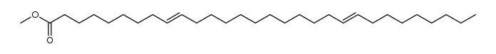 methyl triaconta-9,21-dienoate Structure