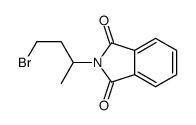 2-(4-bromobutan-2-yl)isoindole-1,3-dione Structure