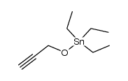 triethyl-prop-2-ynyloxy-stannane结构式