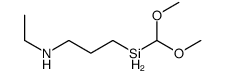 3-(dimethoxymethylsilyl)-N-ethylpropan-1-amine结构式