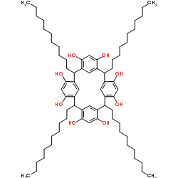 C-十一烷基杯[4]烃间苯二酚结构式