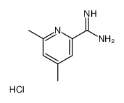 4,6-二甲基吡啶甲酰胺盐酸盐结构式