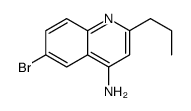 4-Amino-6-bromo-2-propylquinoline Structure