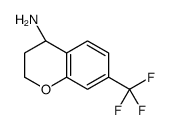 (R)-7-(三氟甲基)苯并二氢吡喃-4-胺结构式