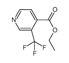 3-三氟甲基异烟酸乙酯结构式