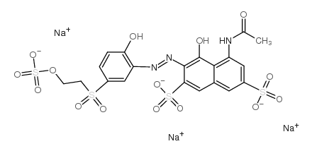 活性紫KN-4R结构式