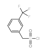 [3-(三氟甲基)苯基]甲磺酰氯结构式