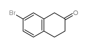 7-溴-2-四氢萘酮结构式