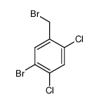 1-bromo-5-(bromomethyl)-2,4-dichlorobenzene Structure