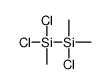 1,1,2-三氯-1,2,2-三甲基二硅烷结构式