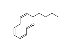 (E,Z,Z)-2,4,7-十三碳三烯醛结构式