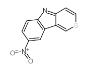 Thiopyrano[4,3-b]indole,8-nitro- Structure