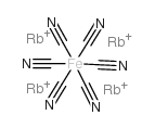 rubidium ferrocyanide Structure