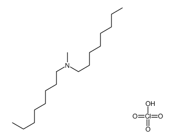 N-methyl-N-octyloctan-1-amine,perchloric acid结构式