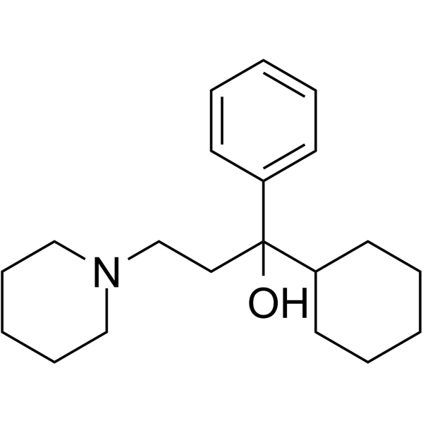 Trihexylphenedyl Structure