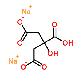 柠檬酸二钠结构式
