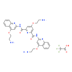 Pyridostatin TFA结构式