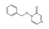 1-benzyloxy-2(1H)-pyrazinone结构式