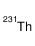thorium-231结构式