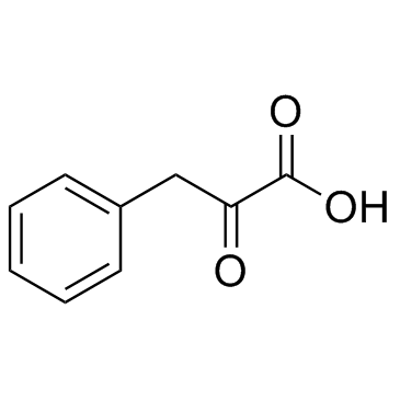 2-Oxo-3-phenylpropanoic acid structure