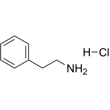 2-phenylethanaminium chloride Structure