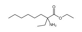 2-氨基-2-乙基辛酸乙酯结构式