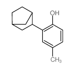 Phenol,2-bicyclo[2.2.1]hept-2-yl-4-methyl- Structure
