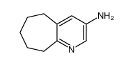 6,7,8,9-四氢-5H-环庚并[b]吡啶-3-胺结构式