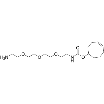 TCO-PEG3-amine Structure