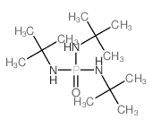 N-bis(tert-butylamino)phosphoryl-2-methyl-propan-2-amine结构式