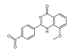 4(1H)-Quinazolinone,8-methoxy-2-(4-nitrophenyl)- (9CI)结构式