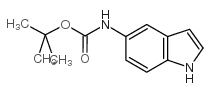 N-Boc-5-氨基吲哚结构式
