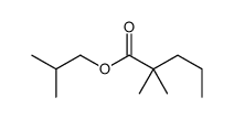 2-methylpropyl 2,2-dimethylpentanoate Structure