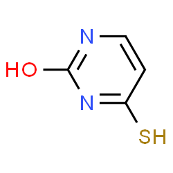 2(1H)-Pyrimidinone, 4-mercapto- (9CI)结构式