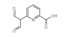 2-(2-羟基羰基-6-吡啶基)丙二醛结构式