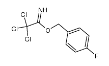 (4-fluorobenzyl) 2,2,2-trichloroacetimidate Structure