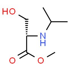 L-Serine, N-(1-methylethyl)-, methyl ester (9CI)结构式