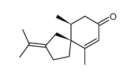 (+/-)-β-Vetivone结构式