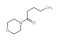 1-Pentanone,1-(4-morpholinyl)-结构式