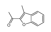 1-(3-甲基-苯并呋喃基)乙酮结构式