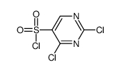 2,4-二氯嘧啶-5-磺酰氯结构式