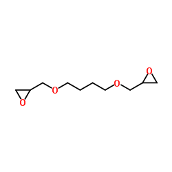 1,4-丁二醇二缩水甘油醚结构式