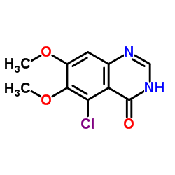 5-Chloro-6,7-dimethoxy-4(1H)-quinazolinone Structure