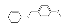 (2-cyclohexen-1-yl)-4-methoxybenzylamine结构式