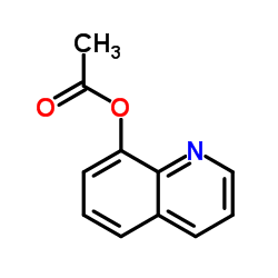8-乙酰氧基喹啉结构式