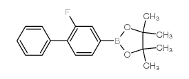 2-Fluoro-4-biphenylboronic acid, pinacol ester structure