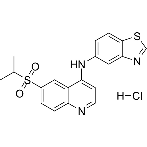 GSK-872 hydrochloride结构式